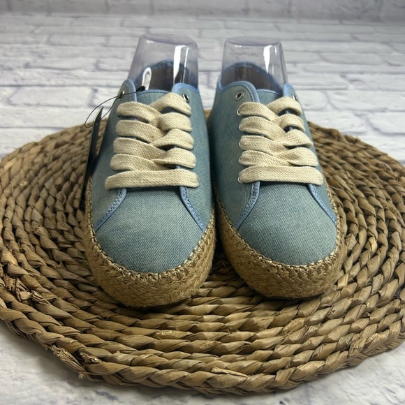 NWT Emu Australia “Ever Natural” Ladies Chambray Fashion Sneakers. Size 10. - Picture 5 of 12